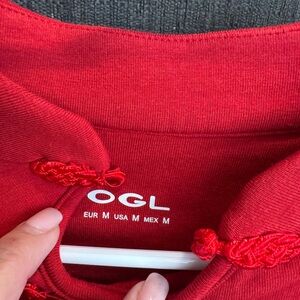OGL Vibrant Red Eco-Mousse Top